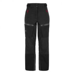 Spodnie treningowe damskie Salewa Sella 2L Ptxtwr. Czarne spodnie dresowe Salewa, bez wzorów, z dresówki. Za 1,994.00 zł.