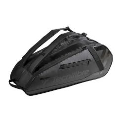 Torba na 6 rakiet tenisowych Tecnifibre Tour Endurance. Czarne torby sportowe TECNIFIBRE, bez wzorów, z materiału. Za 404.50 zł.