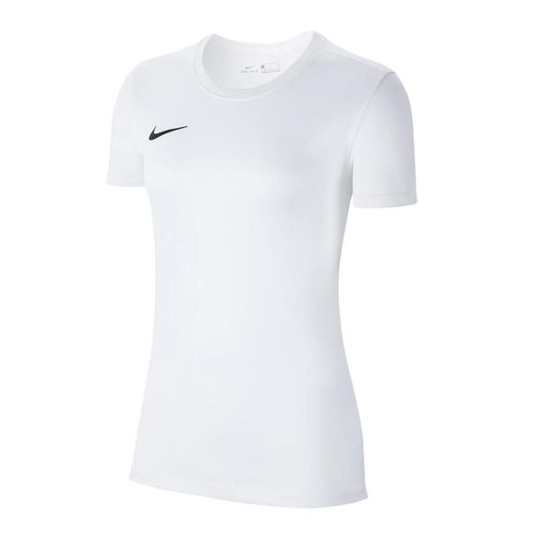 Womens Park VII t-shirt 100. Białe t-shirty Nike, xs, bez wzorów, sportowe, bez kołnierzyka, bez ramiączek. Za 107.24 zł.