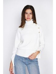 William de Faye Golf w kolorze białym rozmiar: 34. Białe swetry William de Faye, bez wzorów, z kaszmiru, klasyczne, bez ramiączek. Za 130.99 zł.