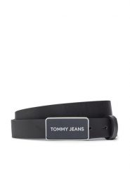 Tommy Jeans Pasek Damski Tjw Ess Must Large Za AW0AW15839 Czarny. Czarne paski Tommy Jeans, bez wzorów, z jeansu. Za 129.99 zł.