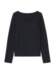 Marc O´Polo Sweter w kolorze granatowym rozmiar: M. Niebieskie swetry m, bez wzorów, z bawełny, bez ramiączek. Za 223.99 zł.