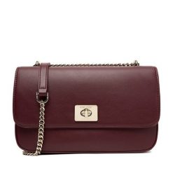 Torebka Nine West. Czerwone kopertówki Nine West, bez wzorów, wizytowe, bez dodatków. Za 249.99 zł.