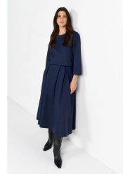 Rich & Royal Spódnica w kolorze granatowym rozmiar: L. Niebieskie spódnice Rich & Royal, l, bez wzorów, maxi. Za 259.95 zł.