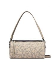 TOUS Torebka Kaos Icon 2002379843 Beżowy. Brązowe torebki klasyczne tous, bez wzorów, ze skóry, bez dodatków. Za 899.99 zł.