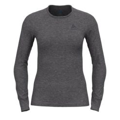 Koszulka damska Odlo BL TOP crew neck l/s ACTIVE WARM ECO. Czarne bielizna termoaktywna damska ODLO, bez wzorów, bez ramiączek. Za 259.99 zł.