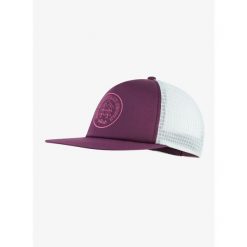 Czapka z daszkiem Rab Cirque Print Cap - mulberry/pewter. Fioletowe czapki z daszkiem RAB, bez wzorów. Za 130.99 zł.