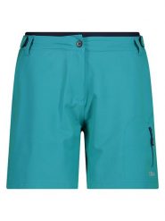 Cmp Szorty kolarskie 3w1 w kolorze turkusowym rozmiar: 46. Niebieskie szorty sportowe CMP, bez wzorów, z materiału, rowerowe. Za 150.72 zł.