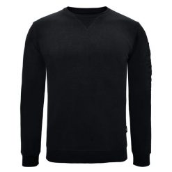 Bluza z bawełny Guros Play. Czarne bluzy ELPLAYER, bez wzorów, z bawełny, sportowe, bez ramiączek, bez kaptura. W wyprzedaży za 91.00 zł.