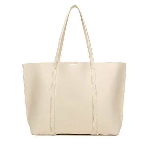 Torebka JENNY. Shopper bag Jenny, bez wzorów, bez dodatków. Za 169.99 zł.