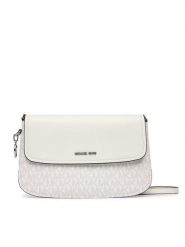 MICHAEL Michael Kors Torebka 32R6S0XC1B Biały. Białe listonoszki MICHAEL Michael Kors, bez wzorów, ze skóry, bez dodatków. Za 709.99 zł.