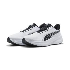 Buty do biegania unisex Pounce Lite 2 PUMA. Białe buty do biegania Puma, bez wzorów, z materiału, bez zapięcia, do biegania. Za 269.00 zł.