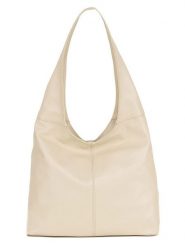 Anna Morellini Skórzany shopper bag "Barga" w kolorze beżowym - 33 x 32 x 16 cm rozmiar: onesize. Brązowe shopper bag Anna Morellini, bez wzorów, z materiału, na ramię, bez dodatków. Za 323.65 zł.