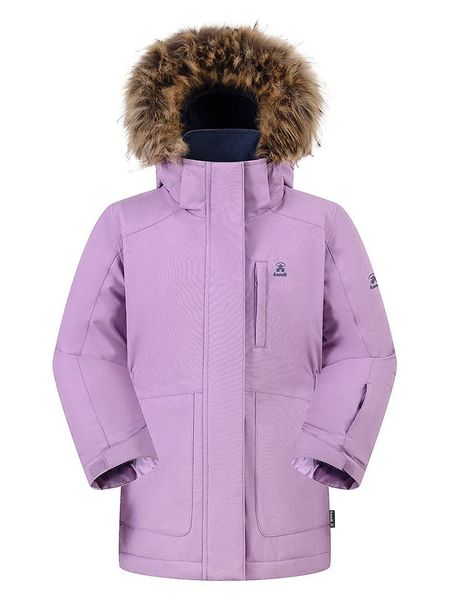 Kamik Parka w kolorze fioletowym rozmiar: 140. Różowe płaszcze Kamik, m, bez wzorów, bez kaptura. Za 350.56 zł.