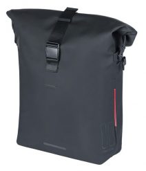 Torba rowerowa na ramię SoHo MIK. Czarne torby na laptopa BASIL, bez wzorów, z materiału, na ramię. Za 567.49 zł.