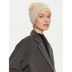 Czapka Coach. Brązowe czapki zimowe Coach, bez wzorów. Za 329.99 zł.