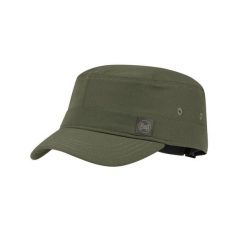 Czapka z daszkiem Buff Military Cap - solid khaki. Zielone czapki z daszkiem Buff, bez wzorów, z elastanu, militarne. Za 131.99 zł.