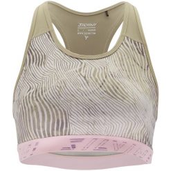 Biustonosz dla kobiet Silvini Arnata. Białe biustonosze sportowe Silvini, bez wzorów, na fitness i siłownię. Za 158.00 zł.