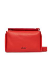 Calvin Klein Torebka Gracie Mini Crossbody K60K611346 Pomarańczowy. Brązowe listonoszki Calvin Klein, bez wzorów, z materiału, bez dodatków. Za 329.99 zł.