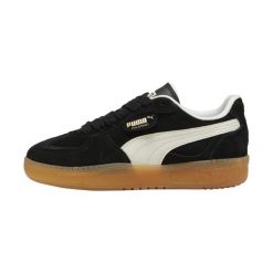 Buty damskie trampki sportowe PALERMO MODA. Czarne buty sportowe lifestyle Puma, bez wzorów, casualowe, bez zapięcia. W wyprzedaży za 249.00 zł.
