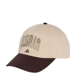 Czapka typu dad z grafiką kamuflażową. Białe czapki z daszkiem adidas, bez wzorów, z bawełny, sportowe. Za 109.00 zł.