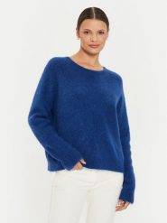 Kontatto Sweter 3M0229 AI253M10 Niebieski Relaxed Fit. Niebieskie swetry Kontatto, m, bez wzorów, z syntetyku, bez ramiączek. Za 299.99 zł.