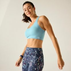 Damski Biustonosz Sportowy Dont Sweat It II. Niebieskie biustonosze sportowe Dare 2b, bez wzorów. Za 94.99 zł.