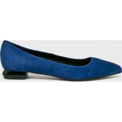 Gino Rossi - Baleriny. Niebieskie baleriny Gino Rossi, z materiału. W wyprzedaży za 239.90 zł.