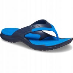 Japonki Dla Dorosłych Crocs Modi Sport Flip. Niebieskie japonki Crocs, bez wzorów, z materiału, sportowe. Za 139.99 zł.