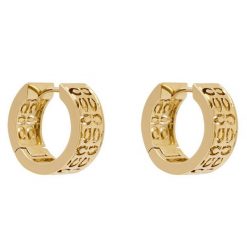 Kolczyki Coach. Żółte kolczyki Coach, złote. Za 319.99 zł.