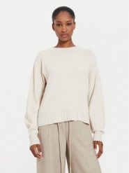 Kontatto Sweter 3M0139 Beżowy Regular Fit. Brązowe swetry Kontatto, m, bez wzorów, z syntetyku, bez ramiączek. Za 159.99 zł.