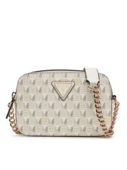 Guess Torebka HWJT93 44140 Écru. Listonoszki Guess, z aplikacjami, ze skóry, bez dodatków. Za 299.99 zł.
