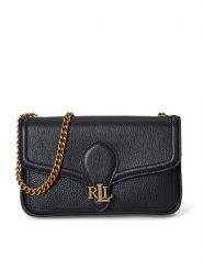 LAUREN RALPH LAUREN Torebka 432977374001 Czarny. Czarne listonoszki Lauren Ralph Lauren, bez wzorów, ze skóry, bez dodatków. Za 779.99 zł.