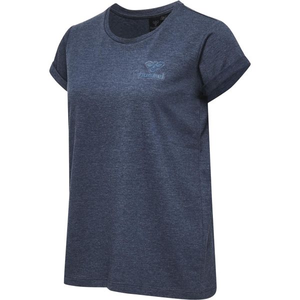 Koszulka damska sportowa T-shirt Hummel Isobella T-shirt. Niebieskie t-shirty sportowe Hummel, xs, bez wzorów, bez ramiączek. Za 178.00 zł.