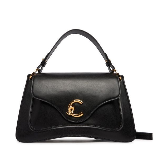 Torebka Coccinelle. Czarne torebki klasyczne Coccinelle, bez wzorów, bez dodatków. Za 1,619.00 zł.