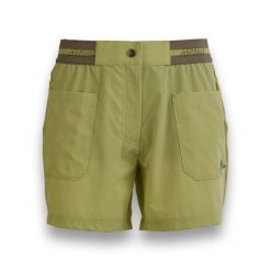 Szorty Ande Latemar Lady Damskie. Zielone szorty sportowe Ande, bez wzorów, z materiału, trekkingowe. Za 238.99 zł.