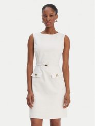 Guess Sukienka koktajlowa 6RGK17 7311A Biały Regular Fit. Białe sukienki Guess, z aplikacjami, z syntetyku, wizytowe, bez kołnierzyka, bez ramiączek. Za 1,019.00 zł.