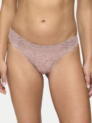 Triumph Stringi Amourette 10219152 Różowy. Czerwone stringi Triumph, bez wzorów, z syntetyku. Za 39.60 zł.