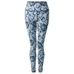 Legginsy Damskie Nadruk Węża Influential II. Niebieskie legginsy Dare 2b, bez wzorów, sportowe. Za 80.99 zł.