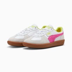 Buty sportowe damskie Puma PALERMO LTH 39646425. Buty treningowe Puma, bez wzorów, z materiału, bez zapięcia, do piłki nożnej. Za 252.80 zł.
