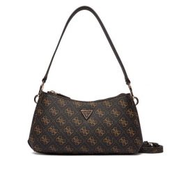 Torebka Guess. Brązowe torebki klasyczne Guess, z aplikacjami, klasyczne, bez dodatków. Za 589.99 zł.