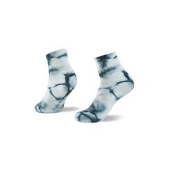 Skarpety Trekkingowe Na Giean Medium Weight Tie-Dyed Micro Monochrome. Białe skarpetki NA GIEAN, bez wzorów. Za 51.99 zł.