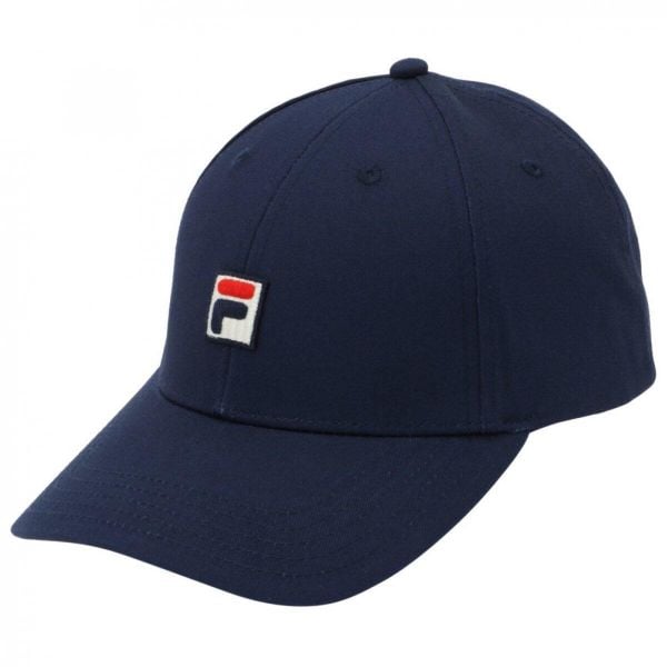 Fila czapka z daszkiem FCU0171.50004 granatowy. Niebieskie czapki z daszkiem Fila, bez wzorów. Za 109.00 zł.