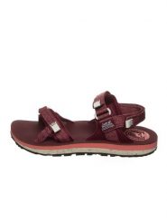 Jack Wolfskin Sandały "Outfresh Delux" w kolorze bordowym rozmiar: 38. Czerwone sandały Jack Wolfskin, bez wzorów, klasyczne, z otwartym noskiem, bez obcasa, bez zapięcia. Za 178.45 zł.