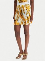 Versace Jeans Couture T-Shirt 80HAH608 JS553 Biały Regular Fit. Białe t-shirty Versace Jeans Couture, l, bez wzorów, z bawełny, bez kołnierzyka, bez ramiączek. Za 749.99 zł.