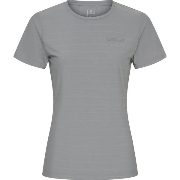 Damska koszulka do jazdy konnej Catago Tina. Niebieskie t-shirty sportowe CATAGO, l, bez wzorów, z materiału, bez ramiączek, do jazdy konnej. Za 218.50 zł.