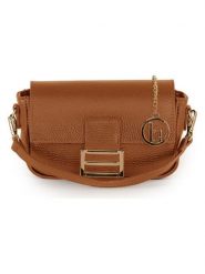 Lia Biassoni Skórzana torebka "Tagliamento" w kolorze jasnobrązowym - 22 x 15 x 6 cm rozmiar: onesize. Brązowe torebki klasyczne Lia Biassoni, bez wzorów, z materiału, przez ramię, bez dodatków. Za 195.99 zł.