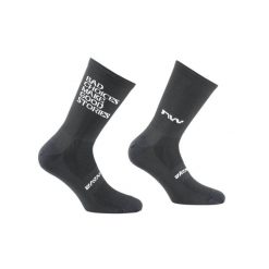 Skarpety rowerowe NORTHWAVE Bad Choices Sock czarny. Czarne skarpetki Northwave, bez wzorów. Za 65.00 zł.