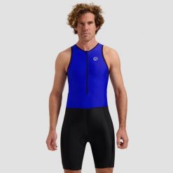 Kombinezon na triatlon Rogelli FLORIDA. Czarne kombinezony Rogelli, m, bez wzorów, sportowe, bez kołnierzyka, bez ramiączek. Za 210.00 zł.