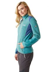 Regatta Kurtka polarowa "Lindalla V" w kolorze błękitnym rozmiar: 38. Niebieskie kurtki Regatta, bez wzorów, z materiału, bez kaptura. Za 105.63 zł.